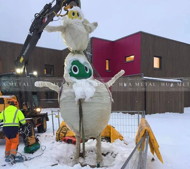 Stainless Steel Painting Sculpture